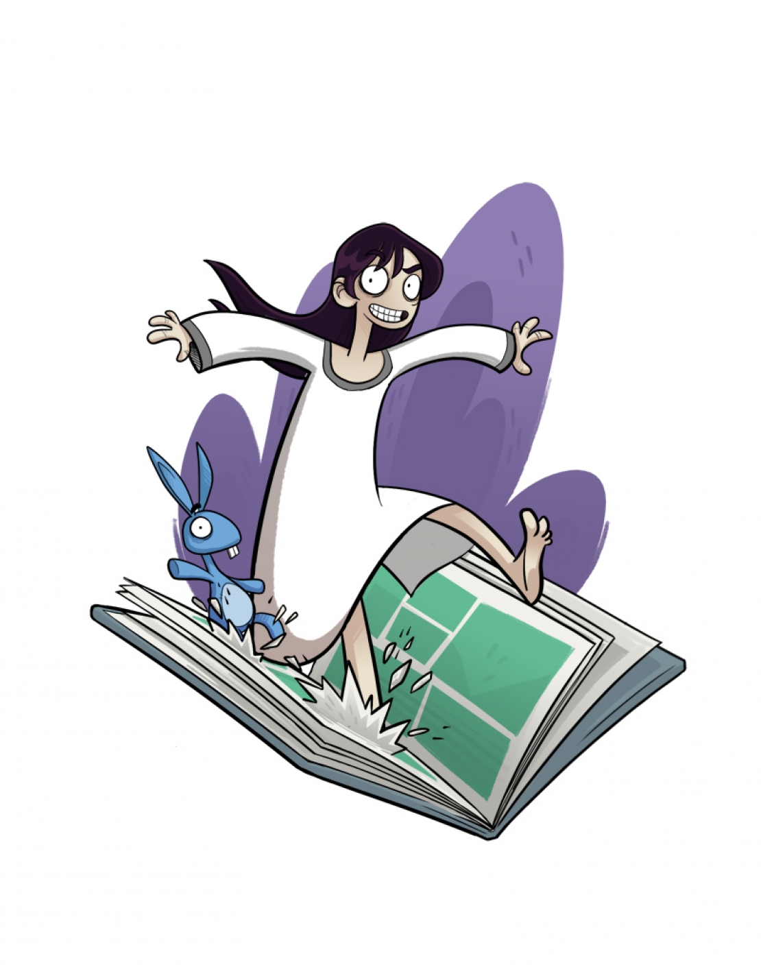 Edna und Harvey erobern die Comic-Welt Edna und Harvey erobern die Comic-Welt
